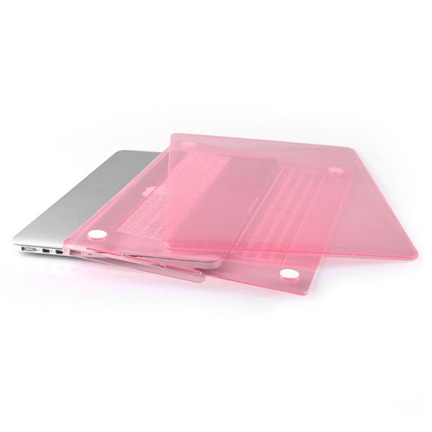 Hard Crystal Protective Case for Macbook Pro Retina 15.4 inch(Pink)
