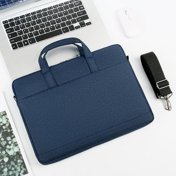 P310 Waterproof Oxford Cloth Laptop Handbag - 14 inch(Navy Blue)