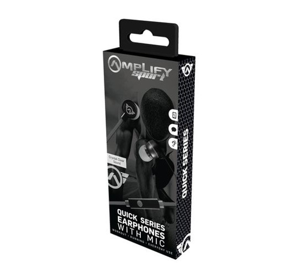 Amplify Sport Quick Series Earbuds With Mic