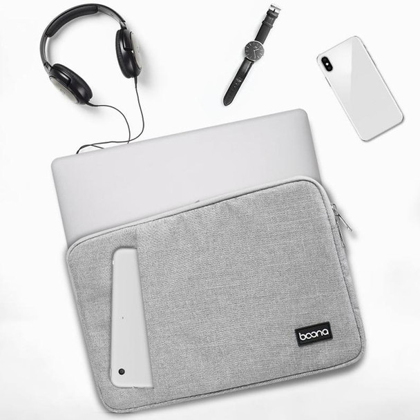 Baona Laptop Liner Bag Protective Cover, Size: 11 inch(Lightweight Gray)