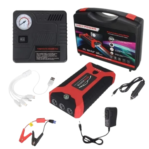 Multi-function Jump Starter With Compass