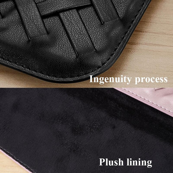 Hand-Woven Computer Bag Notebook Liner Bag, Applicable Model: 11 inch (A1370 / 1465)(Black)