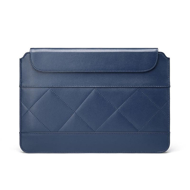 Microfiber Leather Thin And Llight Notebook Liner Bag Computer Bag, Applicable Model: 13-14 inch(Blue)