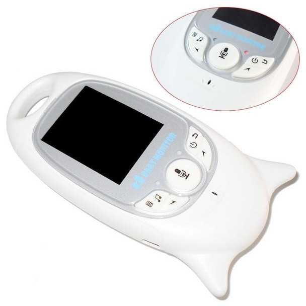 VB601 2.0 inch LCD Screen Hassle-Free Portable Baby Monitor, Support Two Way Talk Back, Night Vision(UK Plug)