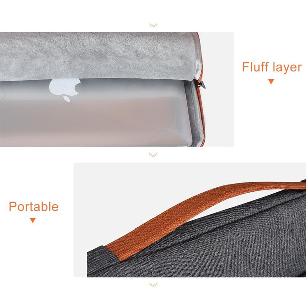 11.6 inch Fashion Casual Polyester + Nylon Laptop Handbag Briefcase Notebook Cover Case, - Macbook, Samsung, Lenovo, Xiaomi, Sony, DELL, CHUWI, ASUS, HP(Black)