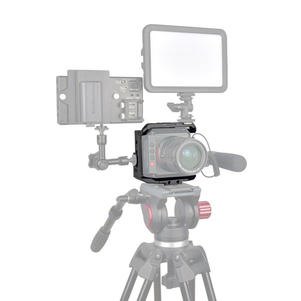 YELANGU C11 Handle Video Camera Cage Stabilizer for Z CAM E2 (Black)