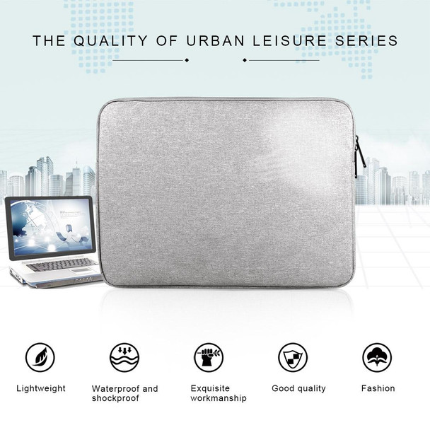 Universal Wearable Oxford Cloth Soft Business Inner Package Laptop Tablet Bag, - 13.3 inch and Below Macbook, Samsung, Lenovo, Sony, DELL Alienware, CHUWI, ASUS, HP (Grey)