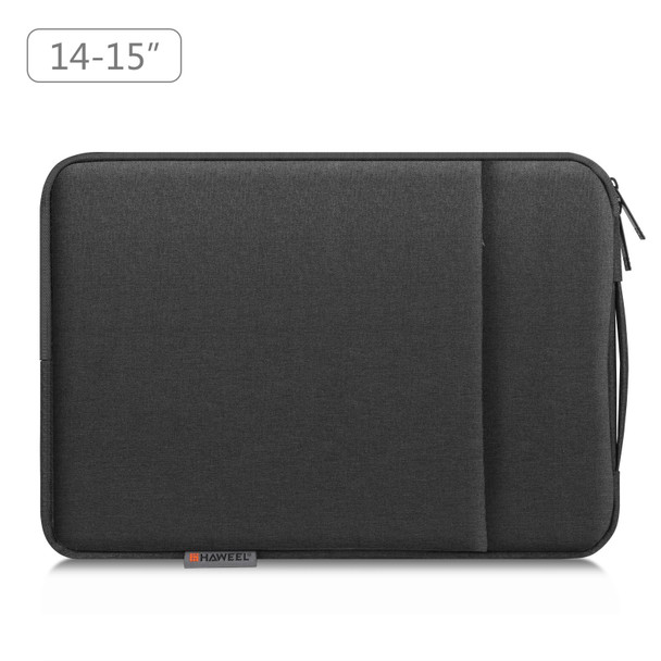 HAWEEL Laptop Sleeve Case Zipper Briefcase Bag with Handle for 14-15 inch Laptop (Black)