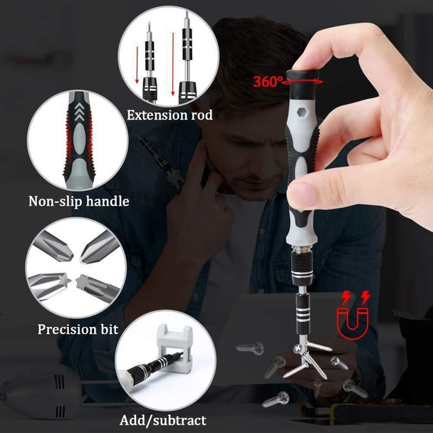 122 in 1 Precision Magnetic Screwdriver Kit