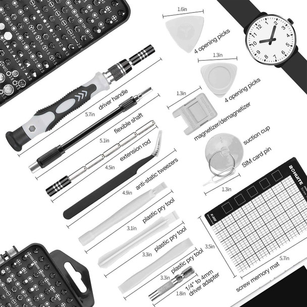 122 in 1 Precision Magnetic Screwdriver Kit