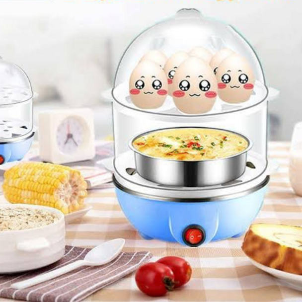 Double-Layer Egg Cooker