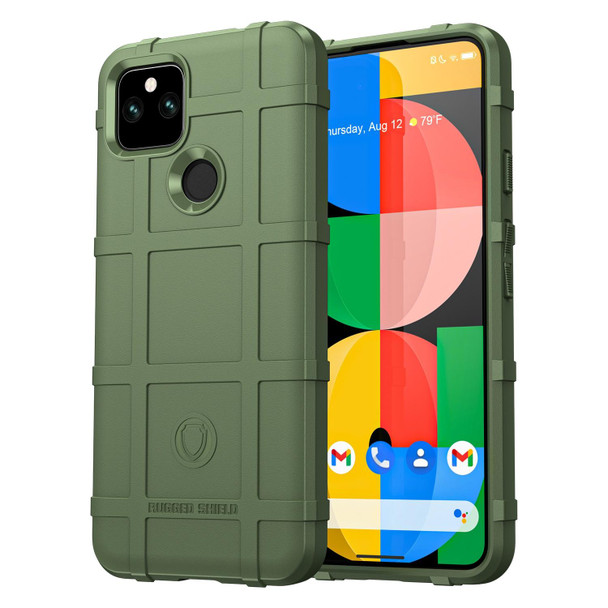 Google Pixel 5a 5G Full Coverage Shockproof TPU Case(Green)