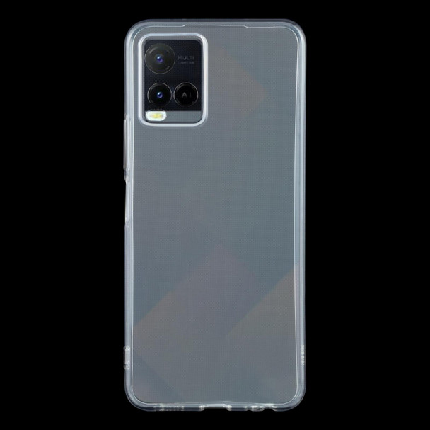 vivo Y21 0.75mm Ultra-thin Transparent TPU Soft Protective Case