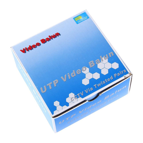 HD204A-F HD-CVI/TVI/AHD CCTV 4CH UTP Passive Video Balun