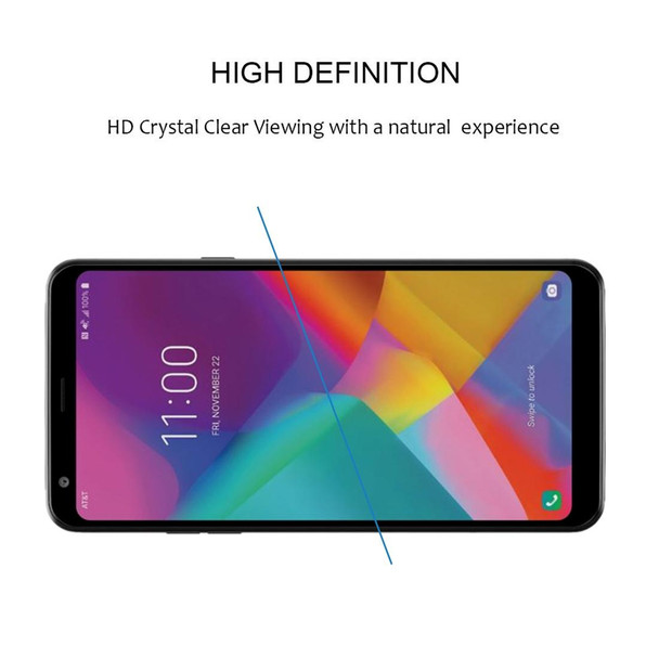 LG Stylo 5+ 25 PCS Full Glue Full Screen Tempered Glass Film