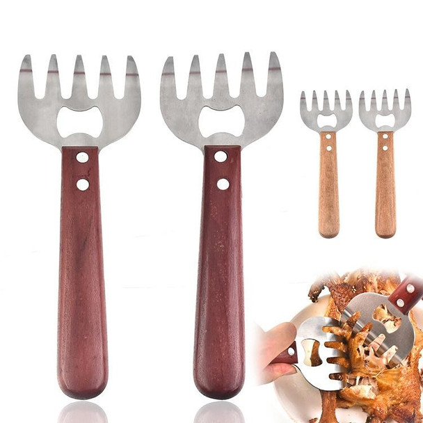 2 PCS  Bear Claw Meat Divider Barbecue Tool Multifunctional Meat Shredder(Primary Colors)