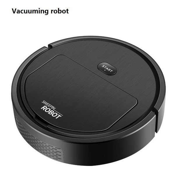 Household Automatic Smart Charging Sweeping Robot, Specification: Black