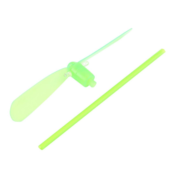 10 PCS Amazing LED Light Flying Bamboo Dragonfly Toy, Random Color Delivery