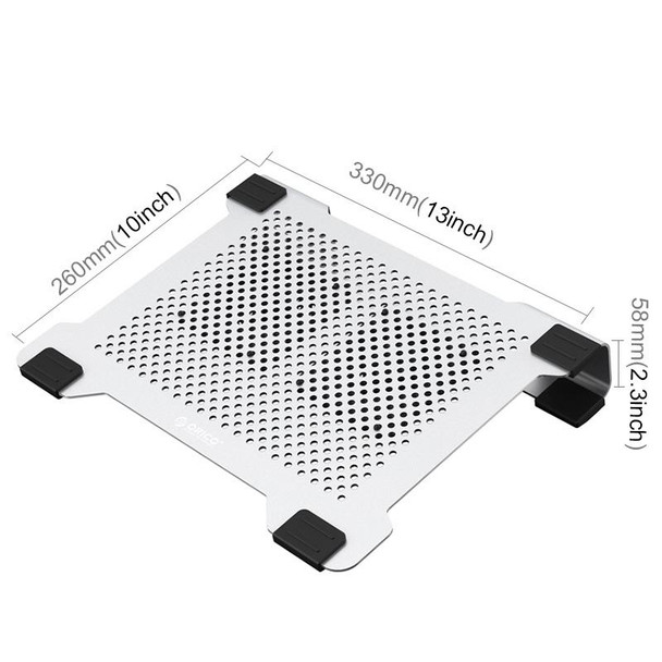 ORICO NA15 15 inch or Below Laptop Double Fans Aluminum Radiator Bracket Plate Cooling Pad