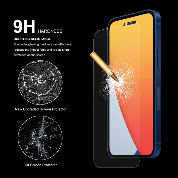 5 PCS ENKAY 0.26mm 9H 2.5D Tempered Glass Film for iPhone 14 Pro