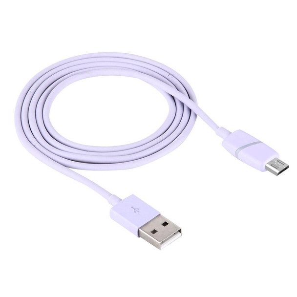 1M Circular Bobbin Gift Box Style Micro USB to USB 2.0 Data Sync Cable with LED Indicator Light, - Samsung, HTC, Sony, Huawei, Xiaomi(Purple)