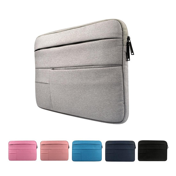 Universal Multiple Pockets Wearable Oxford Cloth Soft Portable Leisurely Laptop Tablet Bag, - 12 inch and Below Macbook, Samsung, Lenovo, Sony, DELL Alienware, CHUWI, ASUS, HP (Blue)