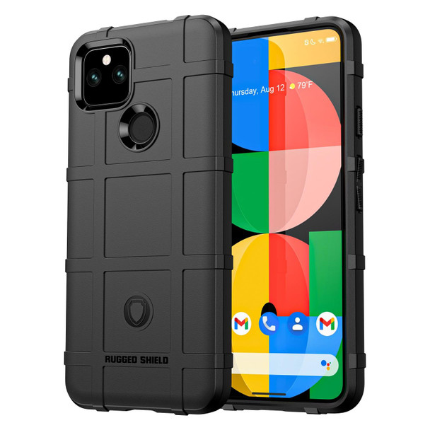 Google Pixel 5a 5G Full Coverage Shockproof TPU Case(Black)