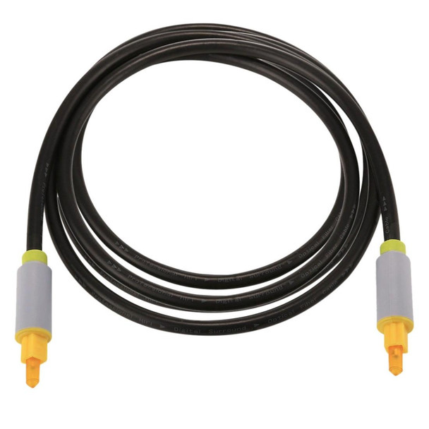 1.5m OD5.0mm Toslink Male to Male Digital Optical Audio Cable