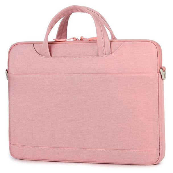 P510 Waterproof Oxford Cloth Laptop Handbag - 15-16 inch(Pink)