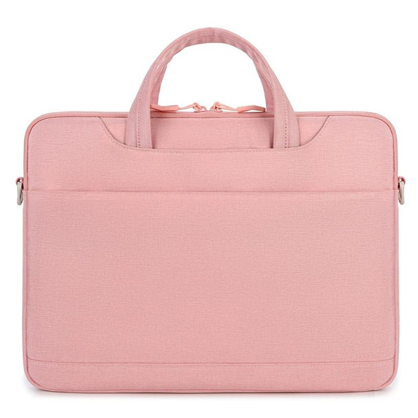 P510 Waterproof Oxford Cloth Laptop Handbag - 15-16 inch(Pink)