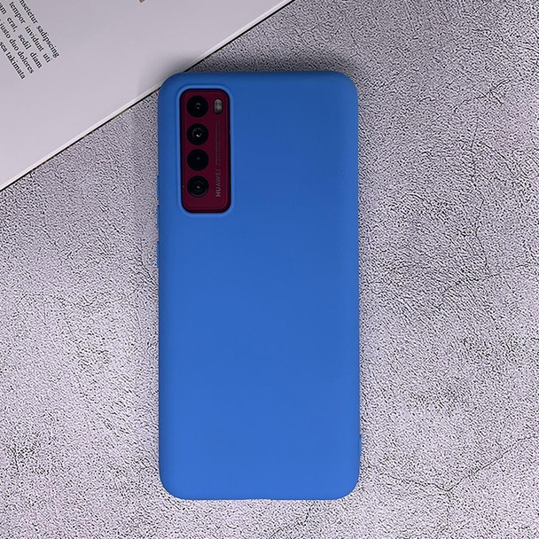 Huawei nova 7 5G Shockproof Frosted TPU Protective Case(Light Blue)