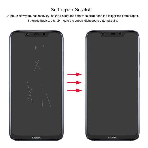 ENKAY Hat-Prince 3D Full Screen Protector Explosion-proof Hydrogel Film for Nokia X7