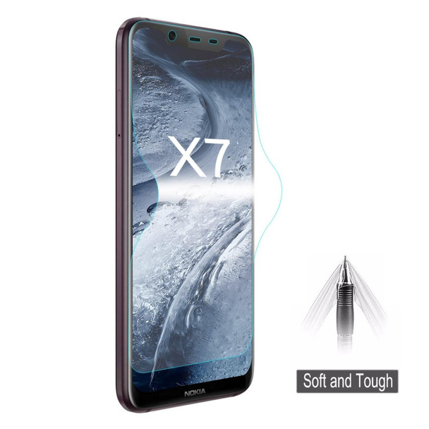 ENKAY Hat-Prince 3D Full Screen Protector Explosion-proof Hydrogel Film for Nokia X7