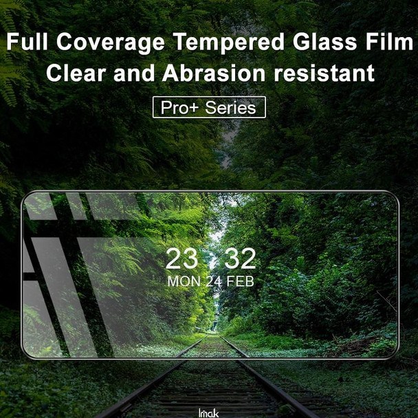 OPPO Reno6 5G IMAK 9H Surface Hardness Full Screen Tempered Glass Film Pro+ Series