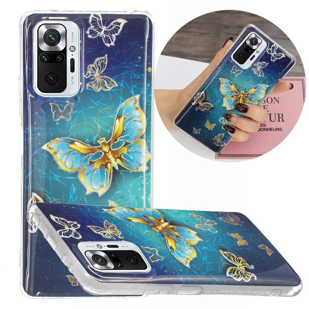 Xiaomi Redmi Note 10 Pro Electroplating TPU Protective Case(Butterflies)