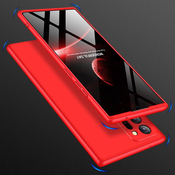 Samsung Galaxy Note20 Ultra 5G GKK Three Stage Splicing Full Coverage PC Protective Case(Red)