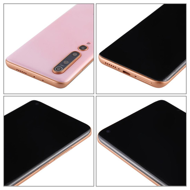 Black Screen Non-Working Fake Dummy Display Model for Xiaomi Mi 10 5G(Peach Gold)