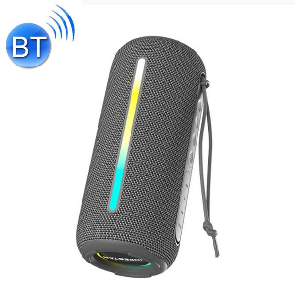 HOPESTAR P39 Outdoor Waterproof RGB Light Wireless Bluetooth Speaker(Grey)