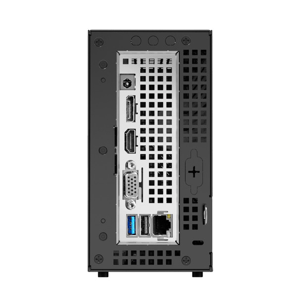 ASRock DESKMINI X300W Barebone - AM4 Socket | 2 x SO-DIMM DDR4 Slot (Max 64GB) | 1x HDMI 4K@60Hz | 1 x DP, D-Sub | 2 x 2.5inch SATA Slot | 1 x M.2 2280 Gen3 Slot