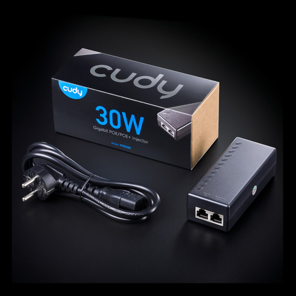 Cudy 30W Gigabit PoE+ Injector