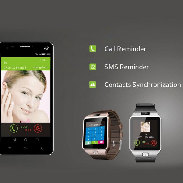 Otium Gear S 2G Smart Watch Phone, Anti-Lost / Pedometer / Sleep Monitor, MTK6260A 533MHz, Bluetooth / Camera(Gold)