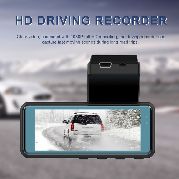 High-Resolution Car DVR Dual-lens Dash Camera
