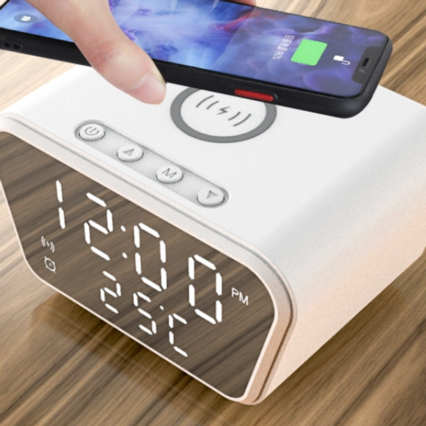 Digital Alarm Clock Wireless Charger