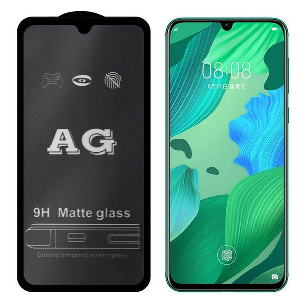 25 PCS AG Matte Frosted Full Cover Tempered Glass - Huawei Y9 (2019) / Enjoy 9 Plus