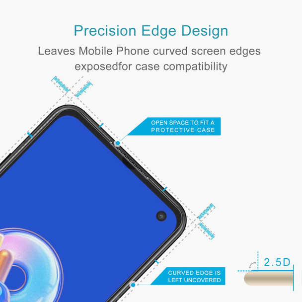 50 PCS 0.26mm 9H 2.5D Tempered Glass Film - Asus Zenfone 9