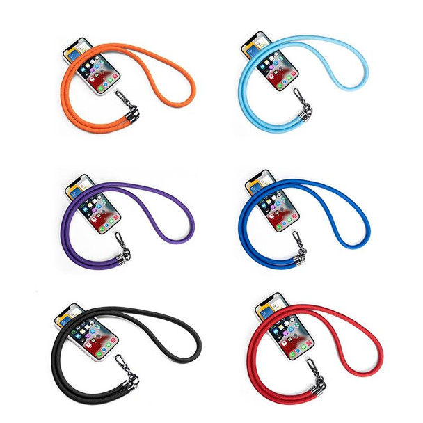 Mobile Phone Mountaineering Rope Lanyard  Can Be Hung Neck Or Crossbody( Orange)