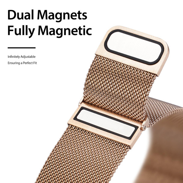 DUX DUCIS Milanese Watch Band - Samsung Watch Series 20mm(Gold)
