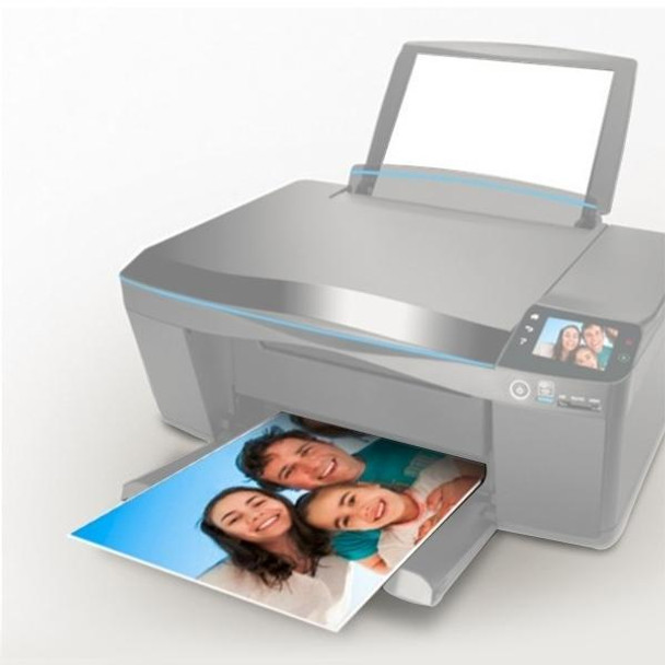 100 PCS 6 Inch Inkjet Printing Paper Photo Paper Color Single-Sided Coated Printing Highlight Waterproof Luminous Paper