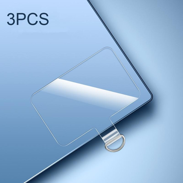 3 PCS Universal Phone Lanyard Gasket Back Stick TPU Connecting Piece(Transparent )
