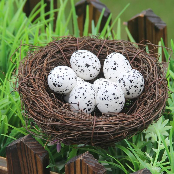 10 PCS Simulation Bird Egg Holiday Decoration